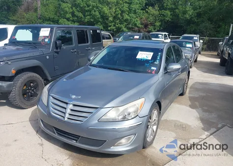 2014 Hyundai Genesis 3.8 из США, поврежденный, VIN KMHGC4DD4EU262366